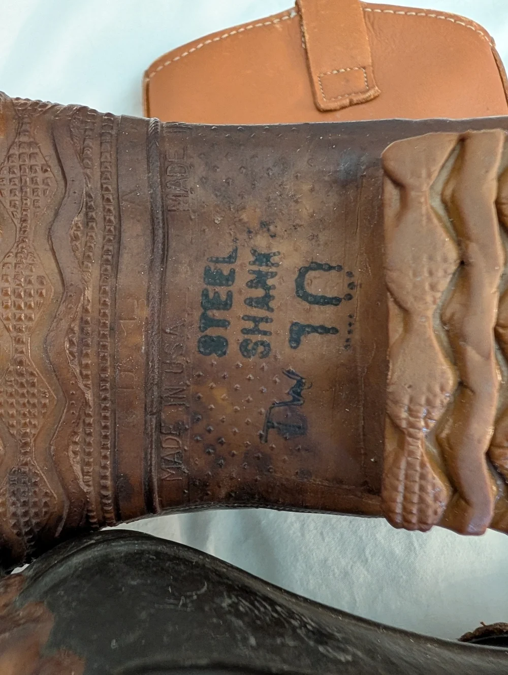 La Crosse Leather Outdoorsman Waterproof Workboot Steel Shank Thinsulate Size 10